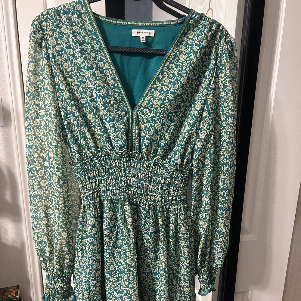 Max Studio Green Dress - Never Worn